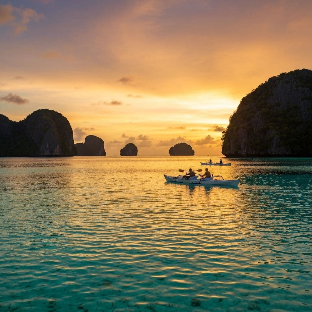 Sunset Kayaking